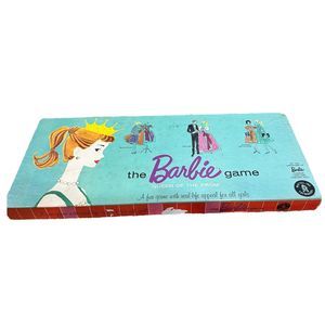 Vintage Original Mattel The Barbie Game Queen Of The Prom 1960